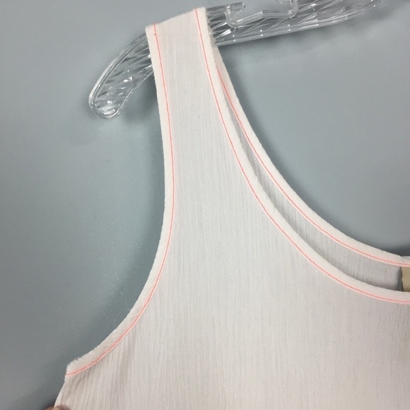 PAPER Crane Embroidered Boho Peplum Tank Top - Picture 7 of 16